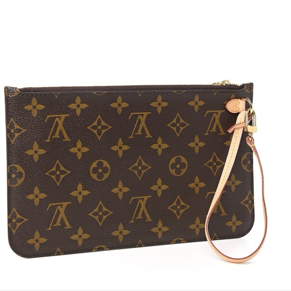 Authentic Louis Vuitton NEW neverfull GM monogram beige lining